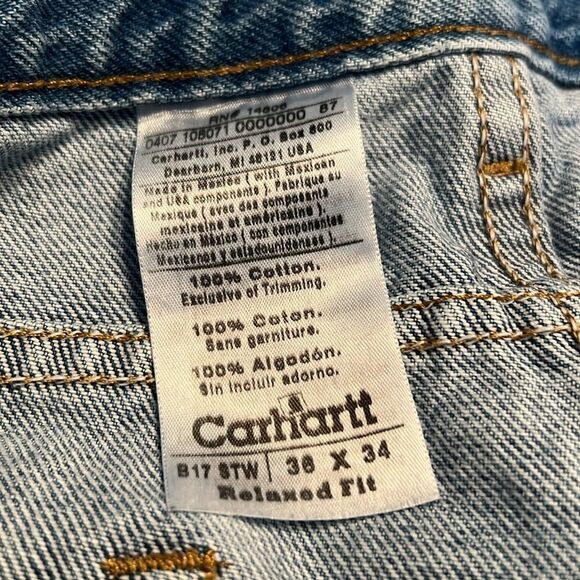 Carhartt Relaxed Fit Jeansβ36 x 34 - Picture 7 of 8